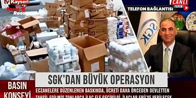SGK İl Müdürü Hasgül: Eczanelere Düzenlenen Operasyonda Vahim Bir Tabloyla Karşılaştık