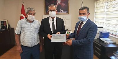 SGK Yozgat İl Müdürü Keskin’den Kayseri Şeker’e Plaket