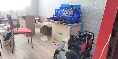 Sigara Kaçakçısının İş Yerine Baskın
