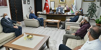 Sivas ve Develi’den Başkan Akay’a Hayırlı Olsun Ziyareti
