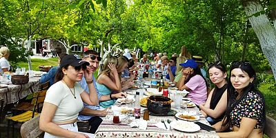 Soğanlı Ören Yerine Ukraynalı Turist İlgisi