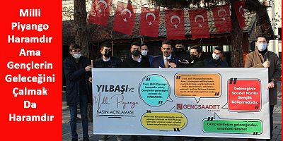 SP’li Gençler: Milli Piyango Haramdır