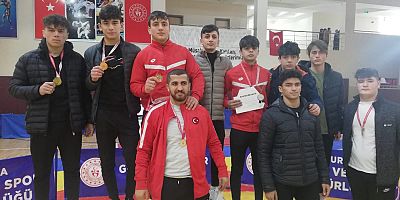Spor Lisesinin Pehlivanları Türkiye Şampiyonasında