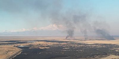 Sultan Sazlığı Milli Parkı’nda Çıkan Yangın 3 Günde Söndürüldü