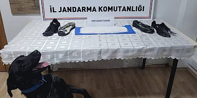 Şüphelinin Ayakkabısından 1005 Gram Uyuşturucu Madde Ele Geçirildi