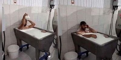 Süt Toplama Merkezinde 'Süt Banyosu' Yapan İşçiler: O Süt Değildi