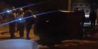 Takla Atan Otomobilin Sürücüsü Hayatını Kaybetti