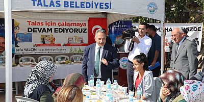 Talas Belediyesinden Akçakaya'ya Ziyaret