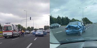 Talas Bulvarı'nda Kaza: 2 Yaralı
