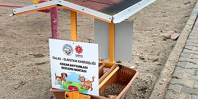 Talas, Elbistan’da Minik Dostları Da Unutmadı