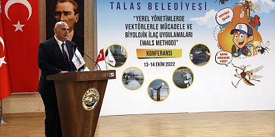 Talas'ın Sivrisinekle Mücadelesi Örnek Oldu