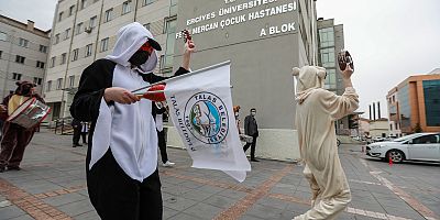 Talas Maskot Bando Çocuklara Moral Oldu