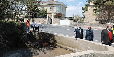 Talas’ta 15 Km’lik Sulama Kanalı Hizmete Girdi