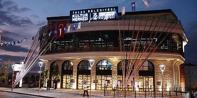 Talas’ta 7/27 Açık Kalacak Kütüphane Törenle Açıldı