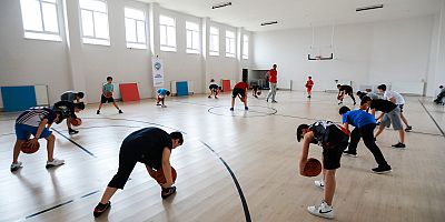 Talas’ta 7 Gün Basketbol Kursu