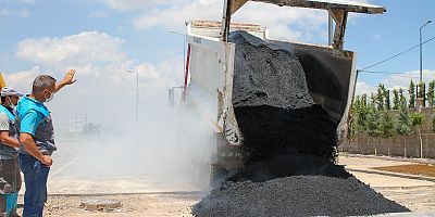 Talas’ta Asfalt Çalışmaları Sürüyor
