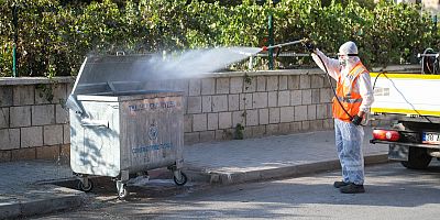Talas’ta Haşerata Erken Önlem