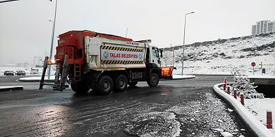 Talas’ta Kış Mesaisi Başladı