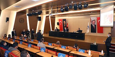 Talas’ta Madencilerle Toplantı