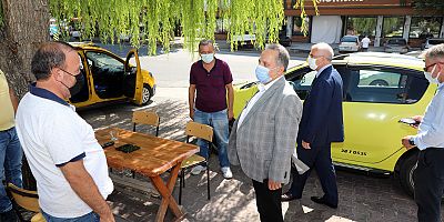 Talas’ta ‘Maske Mesafe Temizlik’ Denetimi