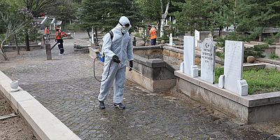 Talas’ta Mezarlıklara Özel Çalışma