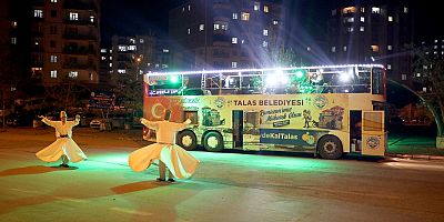 Talas’ta Ramazan Otobüsü Yeniden Yollarda