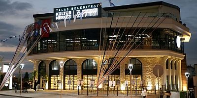 Talas'taki kütüphane yeniden 7/24 açık