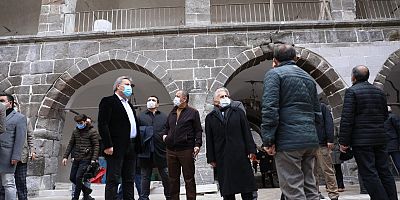 Tarihi Gön Han ve Vezir Han’da Yapılan Restorasyon Çalışmaları İncelendi