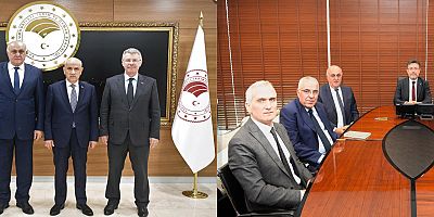 Tarım ve Orman Bakanı Kirişçi İle Yardımcısı Yumaklı’ya Ziyaret  