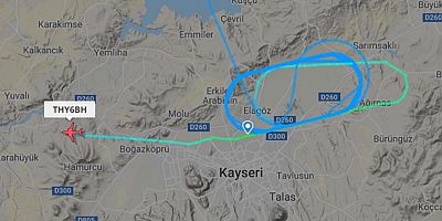 THY'nin Kayseri Uçağı, Sis Nedeniyle Nevşehir'e İndi