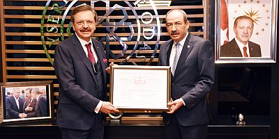 TOBB’dan KTO’ya 5 Yıldızlı A Sınıfı Akreditasyon Sertifikası