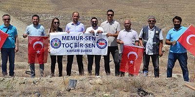 Toç Bir-Sen 15 Temmuz Şehitleri İçin 251 Adet Fidan Dikti