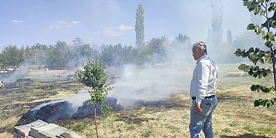 Toplantı Sırasında Gelen Yangın İhbarına Başkan Arslan ve Meclis Üyeleri De Müdahale Etti