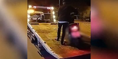 Trafiği Tehlikeye Atan Motosiklet Sürücüsü Yakalandı