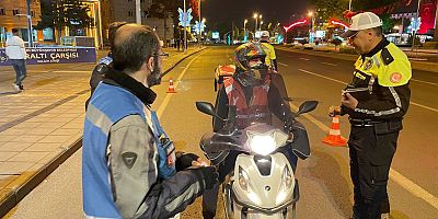 Trafikte Motosiklet Sürücülerine Karşı Farkındalık Etkinliği Gerçekleştirildi