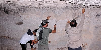 Tüf Mağara Tavanında Fosil Bulundu