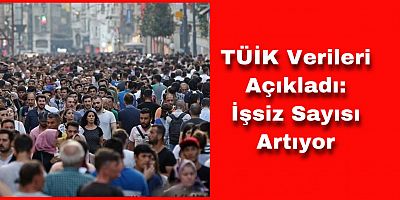 TÜİK İşsizlik Rakamlarını Açıkladı