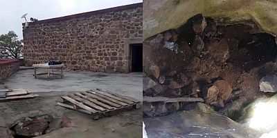 Türbe Kuyusunda Define Aradılar