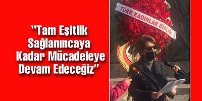 Türk Kadınlar Birliği Kuruluşunun 97.Yılını Kutluyor