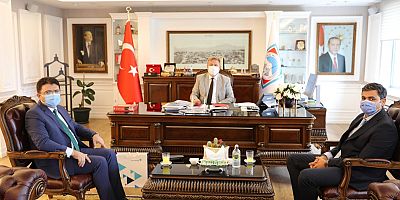 Türk Telekom Kayseri Bölge Müdürü Özdoğan’dan Başkan Palancıoğlu’na Ziyaret