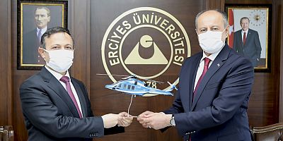 TUSAŞ Başkanı Bozdoğan, Rektör Çalış’ı Ziyaret Etti