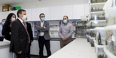 TÜSEB Başkanı Prof. Dr. Erhan Akdoğan, ERÜ’yü Ziyaret Etti
