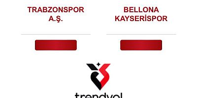 Üçüncü Hafta Oynanacak Olan Kayserispor - Trabzonspor Maçı Ertelendi