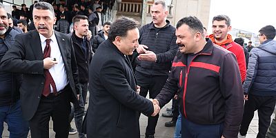 Vali Çiçek, Ağaç İşleri ve Demirciler Sitesi’nde Esnafla Buluştu