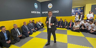 Vali Çiçek: ERVA Spor Okulları Benim İçin Namus ve Şeref Meselesi