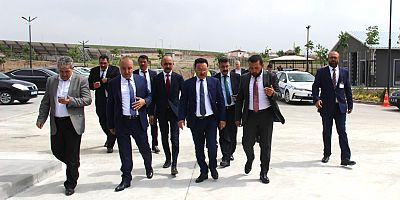 Vali Gökmen Çiçek, COD Enerji Üretim A. Ş’yi Ziyaret Etti