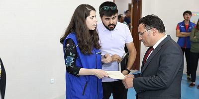 Vali Gökmen Çiçek Gençlerimizle ve Milli Sporcularımızla Buluştu