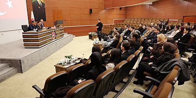 Vali Gökmen Çiçek, Hakim ve Savcı Yardımcılarıyla Bir Araya Geldi