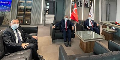 Vali Günaydın ve Başkan Büyükkılıç'tan Alparslan Baki'ye Ziyaret