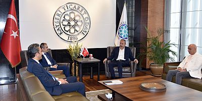 Vergi Dairesi Başkanı Demirci'den KTO'ya Yapılandırma Ziyareti